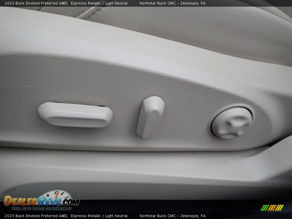 2020 Buick Envision Preferred AWD Espresso Metallic / Light Neutral Photo #22
