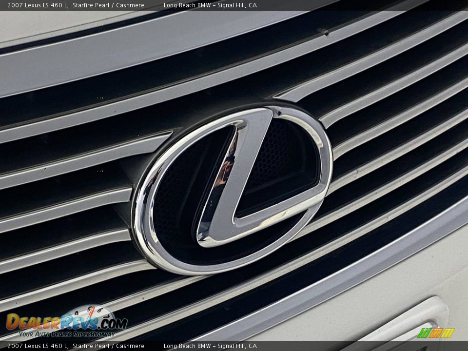 2007 Lexus LS 460 L Starfire Pearl / Cashmere Photo #7