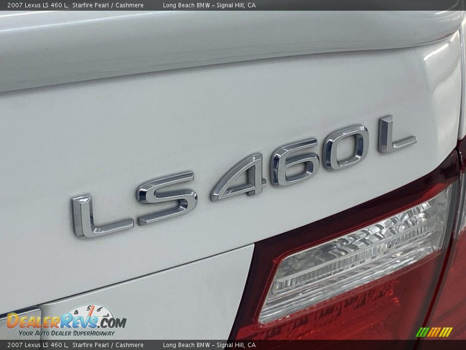 2007 Lexus LS 460 L Starfire Pearl / Cashmere Photo #10