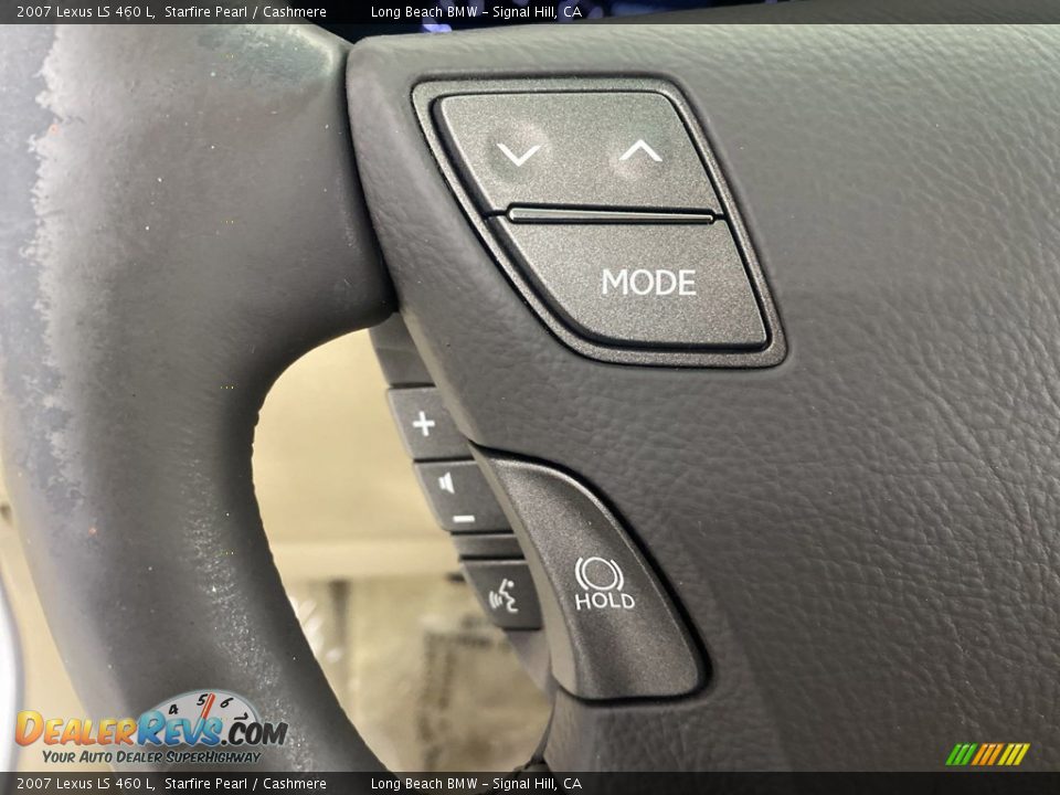 2007 Lexus LS 460 L Starfire Pearl / Cashmere Photo #18