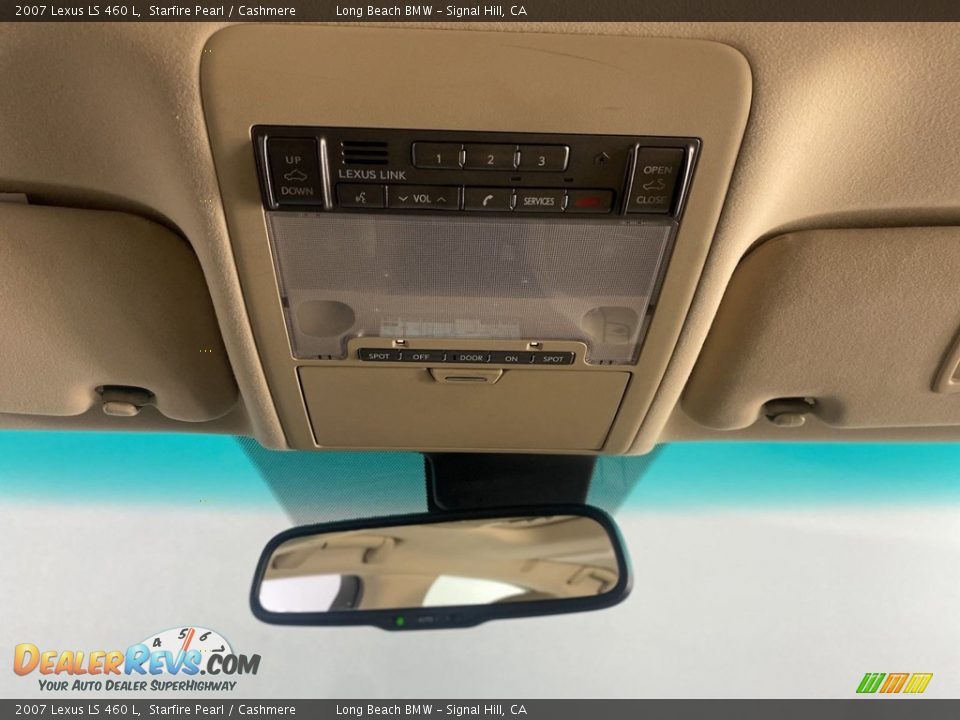 2007 Lexus LS 460 L Starfire Pearl / Cashmere Photo #29