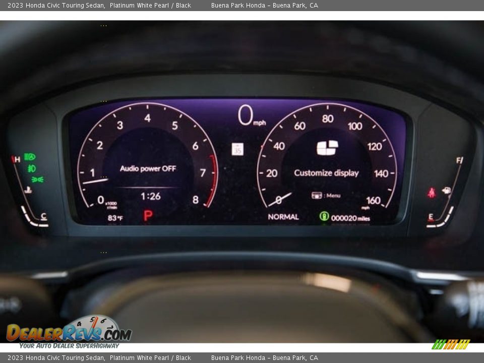 2023 Honda Civic Touring Sedan Gauges Photo #18