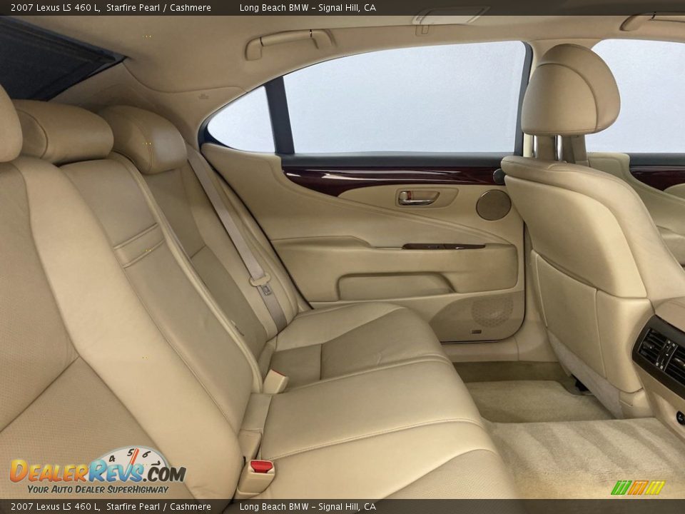 2007 Lexus LS 460 L Starfire Pearl / Cashmere Photo #36