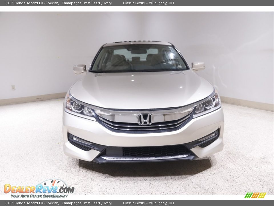 2017 Honda Accord EX-L Sedan Champagne Frost Pearl / Ivory Photo #2