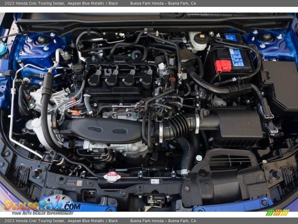 2023 Honda Civic Touring Sedan 1.5 Liter Turbocharged DOHC 16-Valve VTEC 4 Cylinder Engine Photo #9
