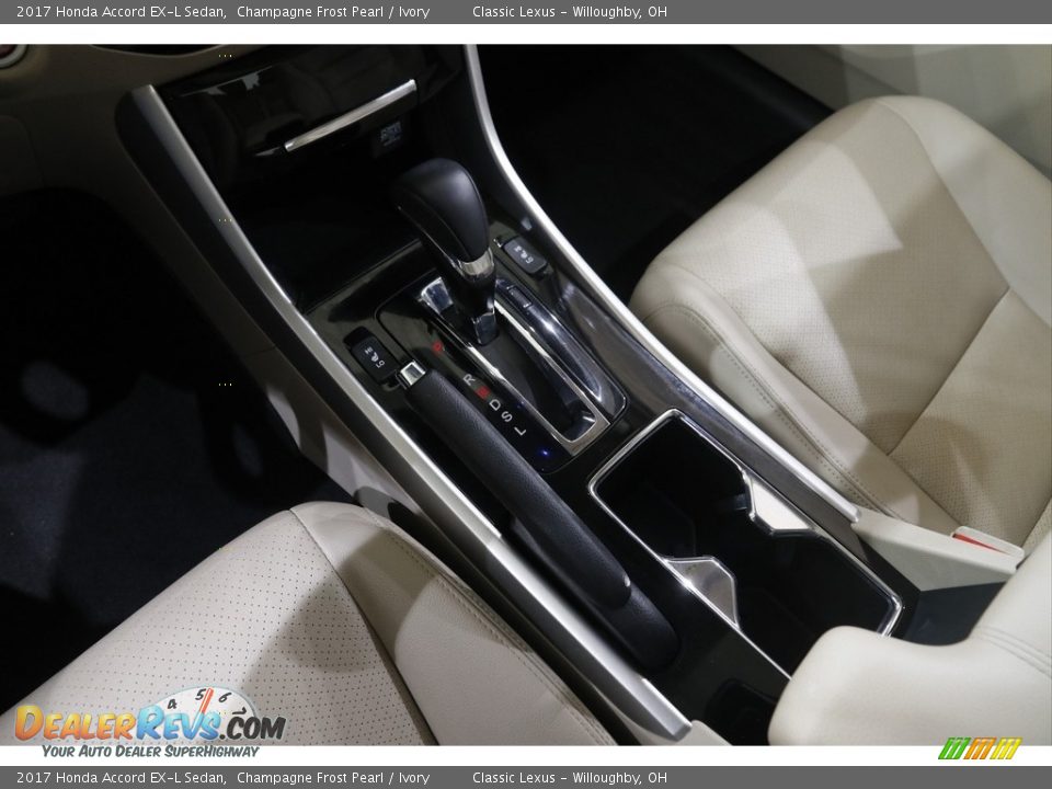 2017 Honda Accord EX-L Sedan Champagne Frost Pearl / Ivory Photo #15