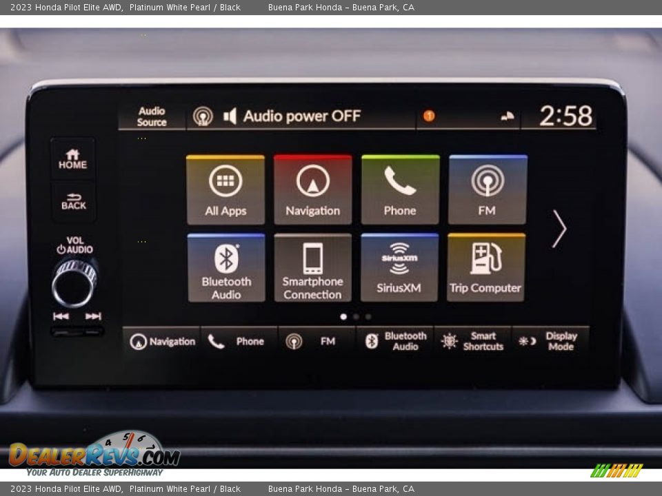 Controls of 2023 Honda Pilot Elite AWD Photo #33