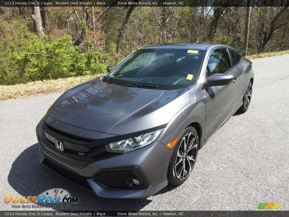 2019 Honda Civic Si Coupe Modern Steel Metallic / Black Photo #2