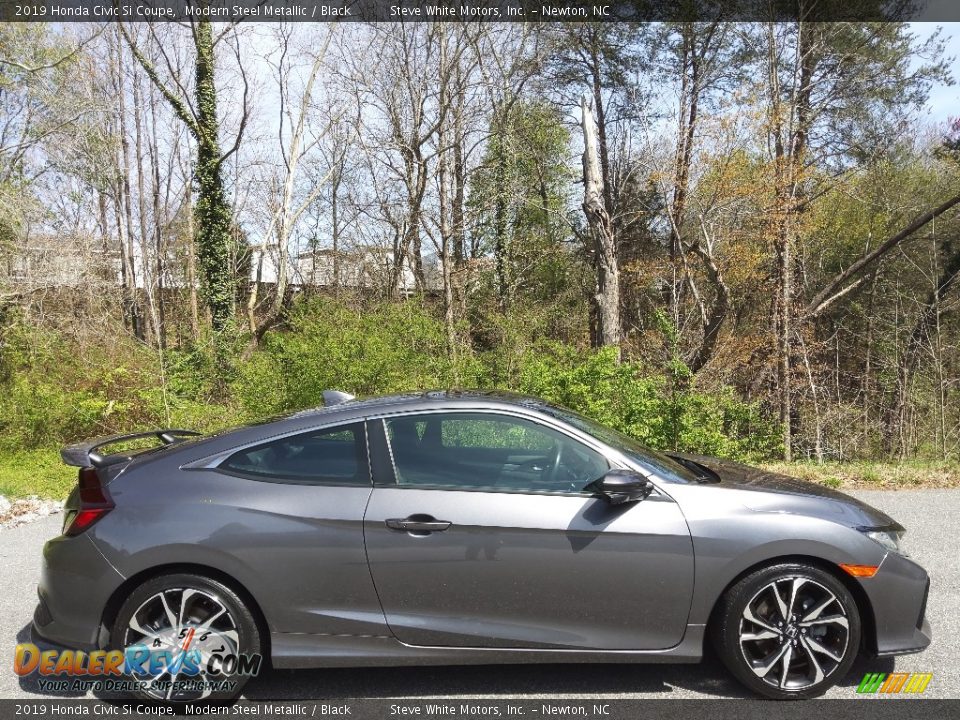 2019 Honda Civic Si Coupe Modern Steel Metallic / Black Photo #5