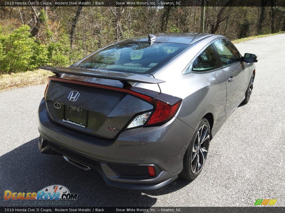 2019 Honda Civic Si Coupe Modern Steel Metallic / Black Photo #6