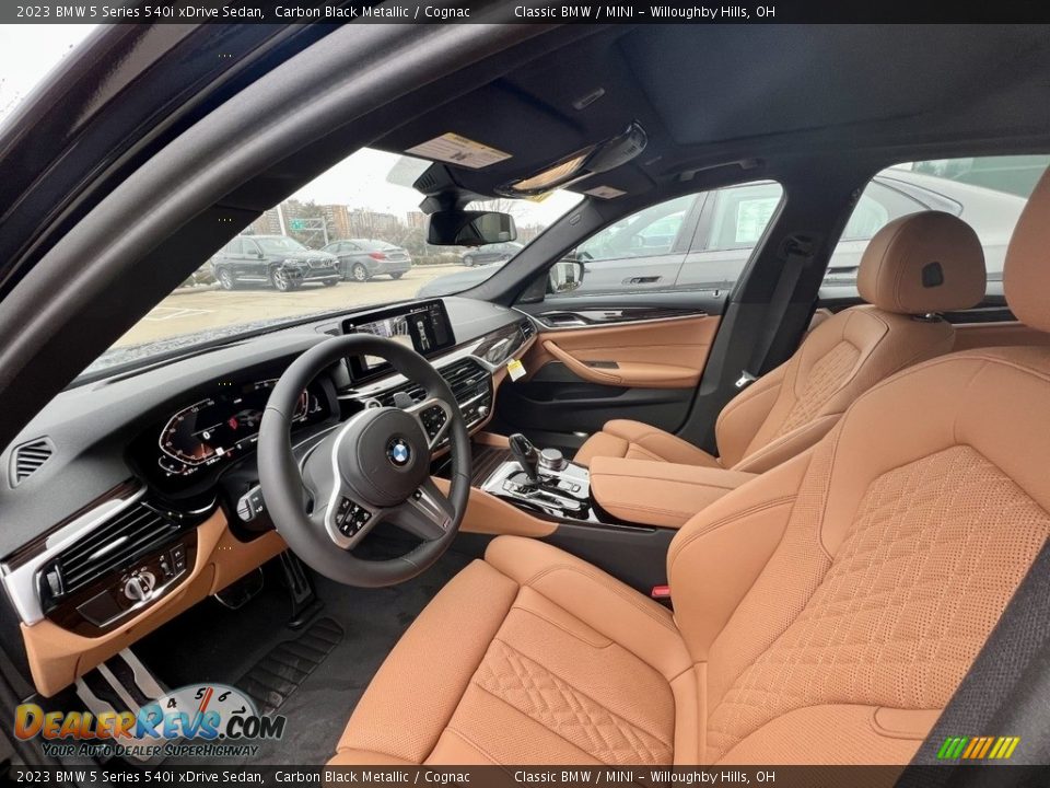 Front Seat of 2023 BMW 5 Series 540i xDrive Sedan Photo #7