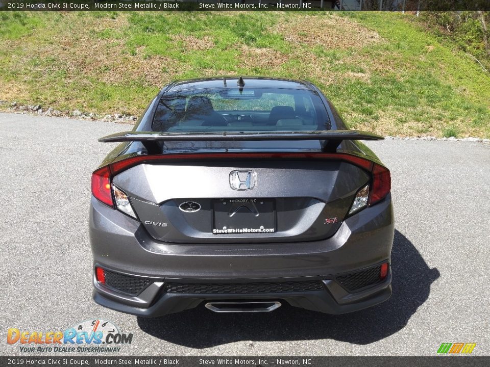 2019 Honda Civic Si Coupe Modern Steel Metallic / Black Photo #7