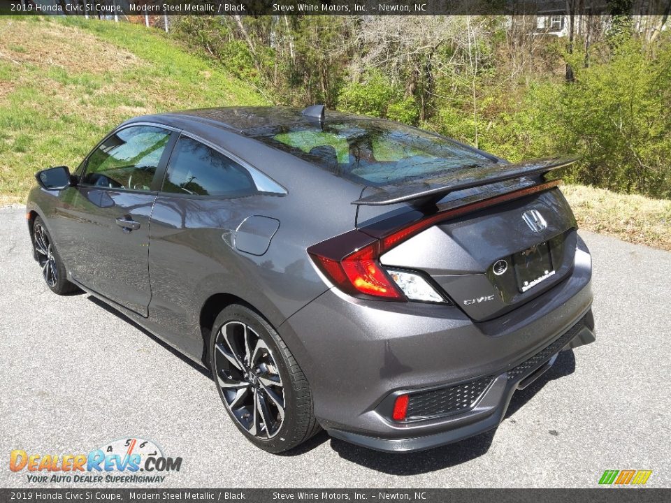 2019 Honda Civic Si Coupe Modern Steel Metallic / Black Photo #8