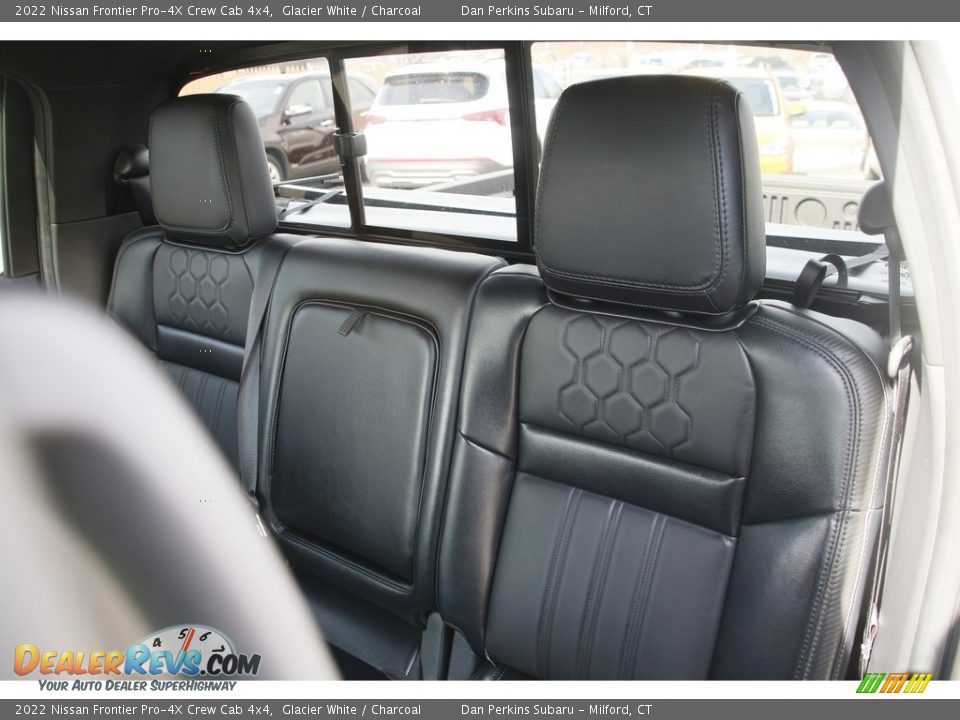 Rear Seat of 2022 Nissan Frontier Pro-4X Crew Cab 4x4 Photo #13