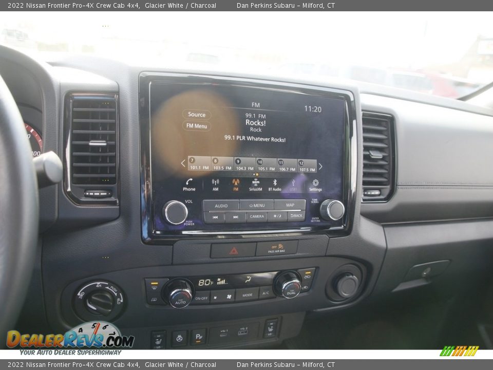 2022 Nissan Frontier Pro-4X Crew Cab 4x4 Glacier White / Charcoal Photo #19