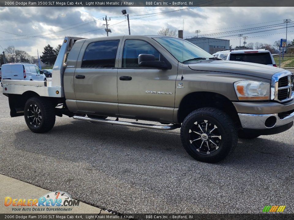 2006 Dodge Ram 3500 SLT Mega Cab 4x4 Light Khaki Metallic / Khaki Photo #22