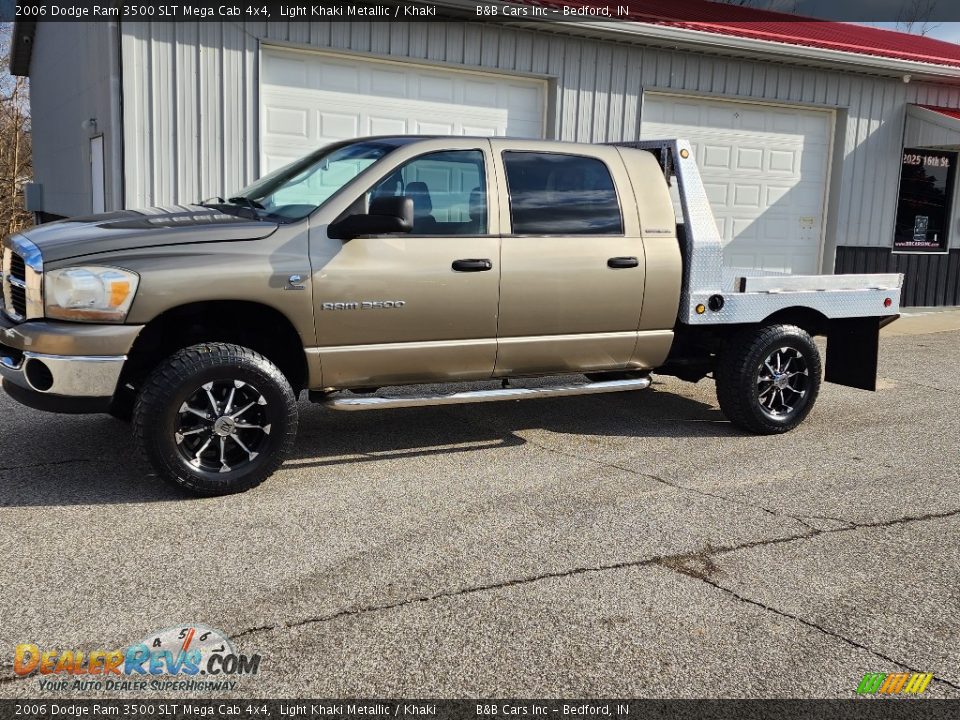 2006 Dodge Ram 3500 SLT Mega Cab 4x4 Light Khaki Metallic / Khaki Photo #23