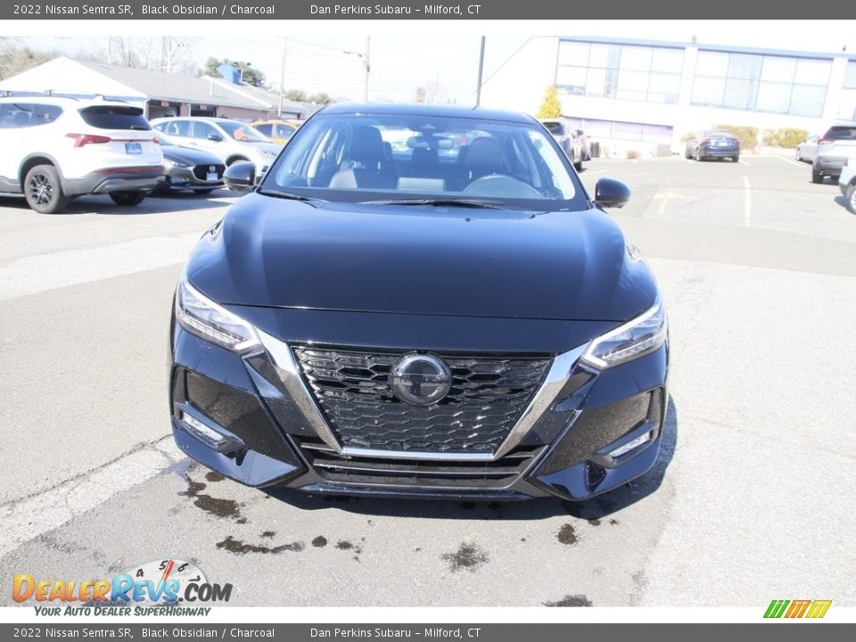 2022 Nissan Sentra SR Black Obsidian / Charcoal Photo #2