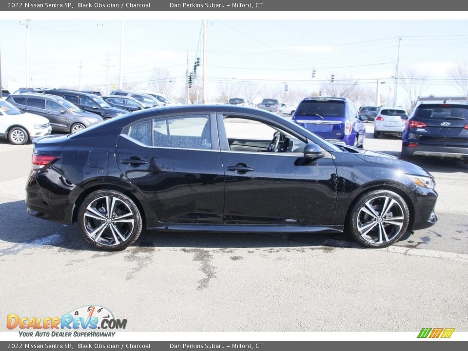 2022 Nissan Sentra SR Black Obsidian / Charcoal Photo #4