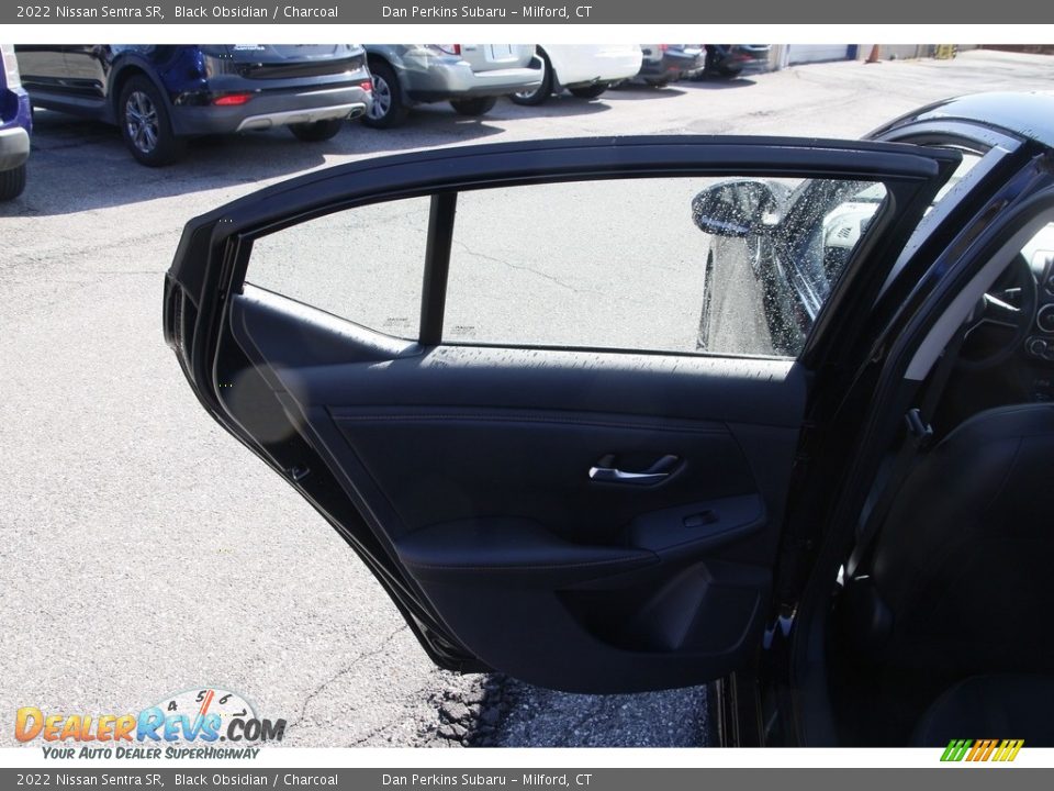 2022 Nissan Sentra SR Black Obsidian / Charcoal Photo #12