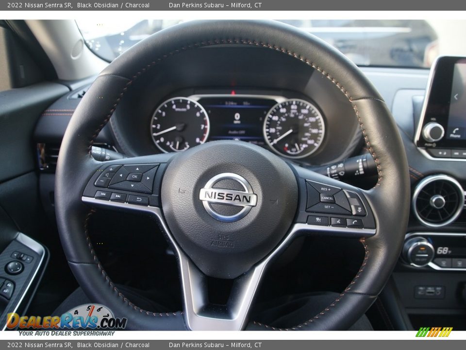 2022 Nissan Sentra SR Black Obsidian / Charcoal Photo #19