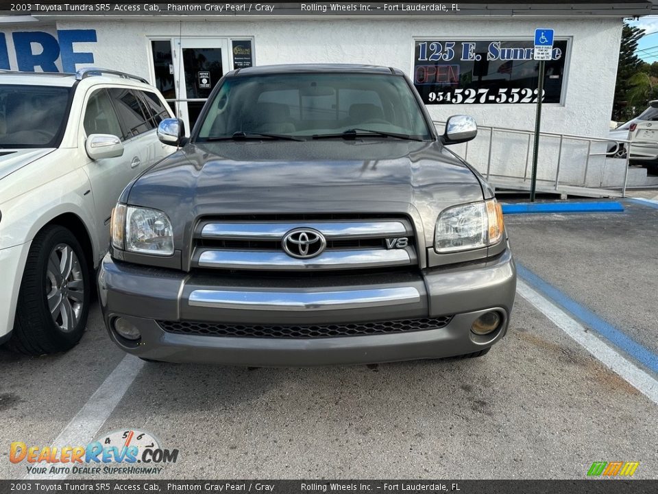 2003 Toyota Tundra SR5 Access Cab Phantom Gray Pearl / Gray Photo #1