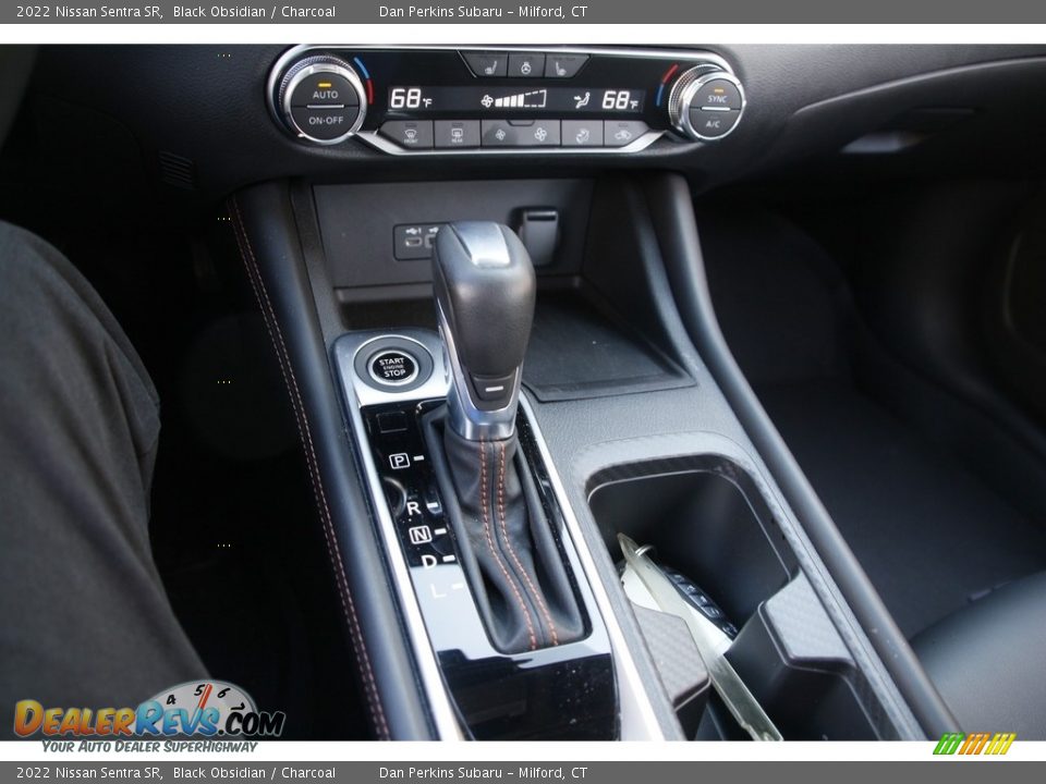 2022 Nissan Sentra SR Black Obsidian / Charcoal Photo #22