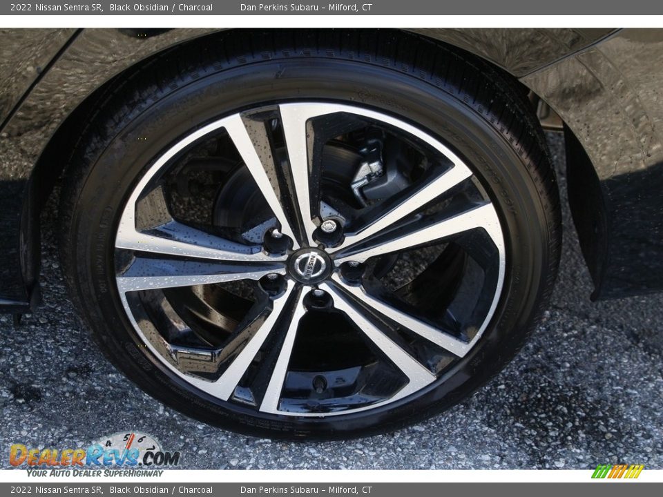 2022 Nissan Sentra SR Black Obsidian / Charcoal Photo #24