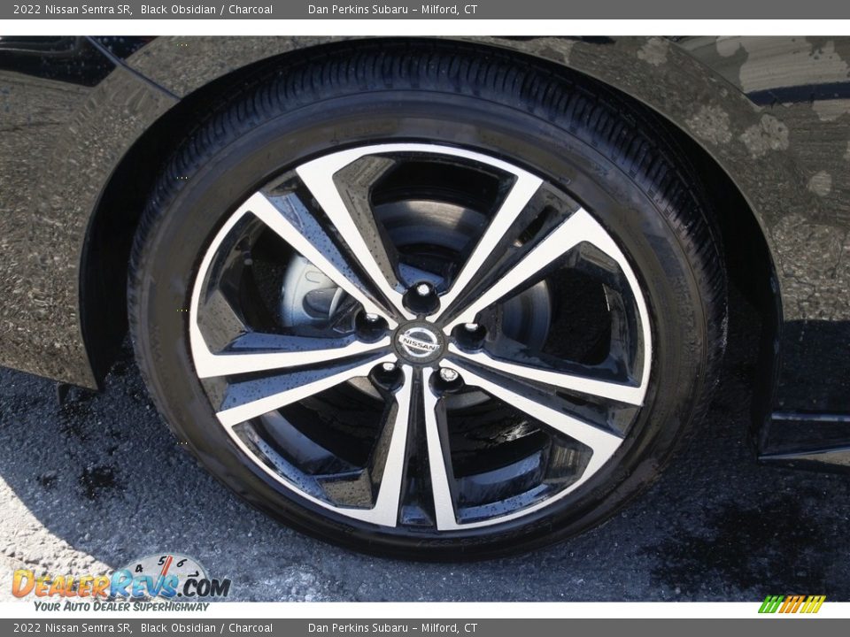 2022 Nissan Sentra SR Black Obsidian / Charcoal Photo #25