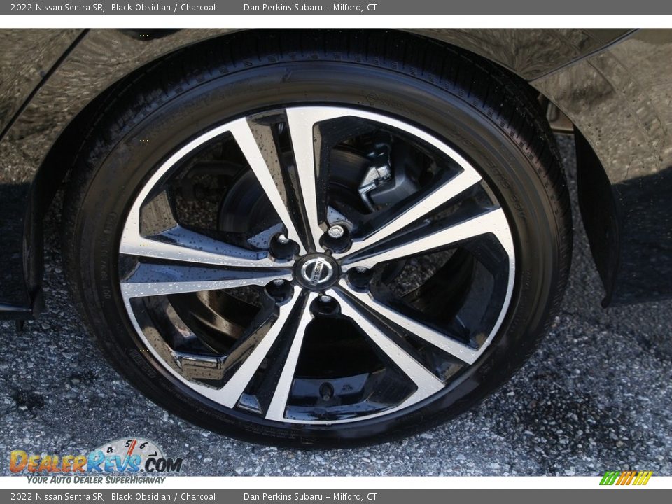 2022 Nissan Sentra SR Black Obsidian / Charcoal Photo #26