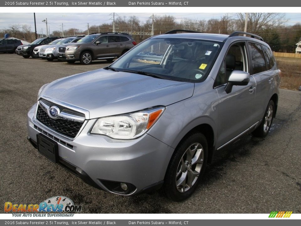 2016 Subaru Forester 2.5i Touring Ice Silver Metallic / Black Photo #1