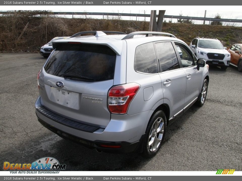 2016 Subaru Forester 2.5i Touring Ice Silver Metallic / Black Photo #5