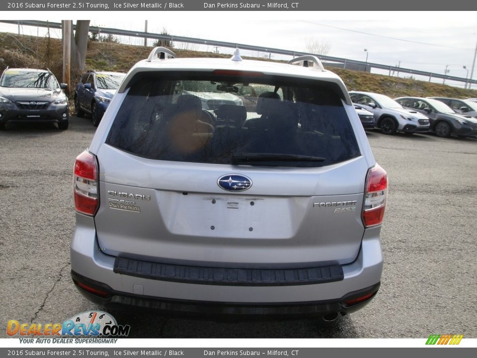 2016 Subaru Forester 2.5i Touring Ice Silver Metallic / Black Photo #6