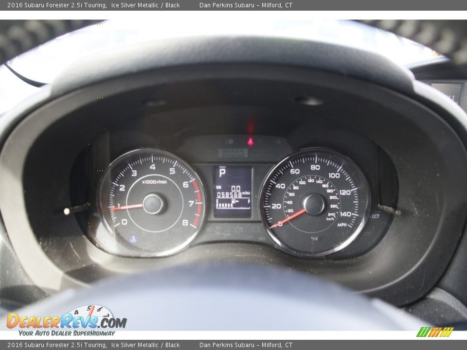 2016 Subaru Forester 2.5i Touring Ice Silver Metallic / Black Photo #19