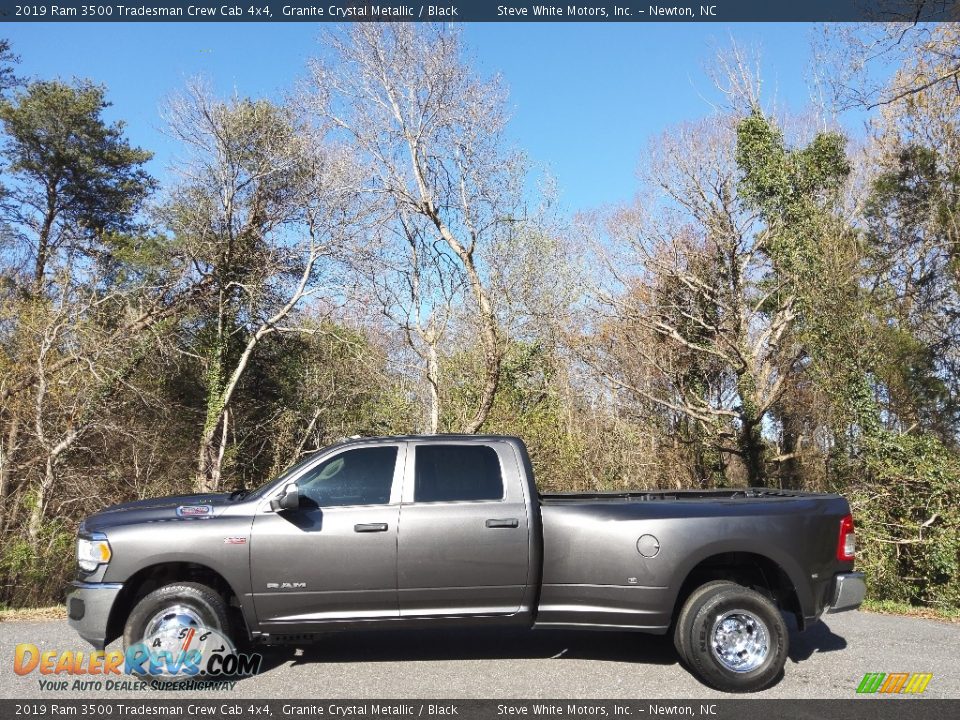 2019 Ram 3500 Tradesman Crew Cab 4x4 Granite Crystal Metallic / Black Photo #1