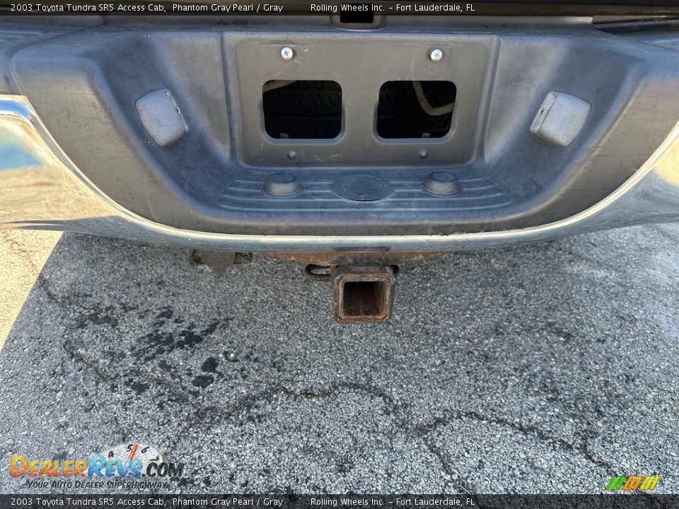 2003 Toyota Tundra SR5 Access Cab Phantom Gray Pearl / Gray Photo #22