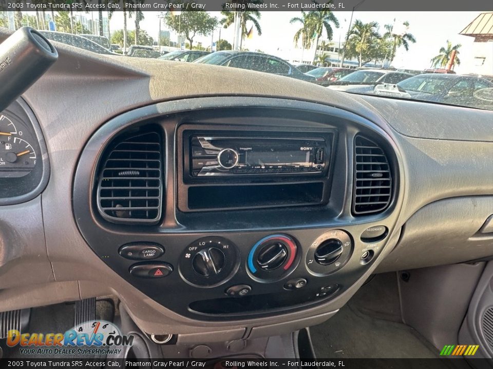 2003 Toyota Tundra SR5 Access Cab Phantom Gray Pearl / Gray Photo #25