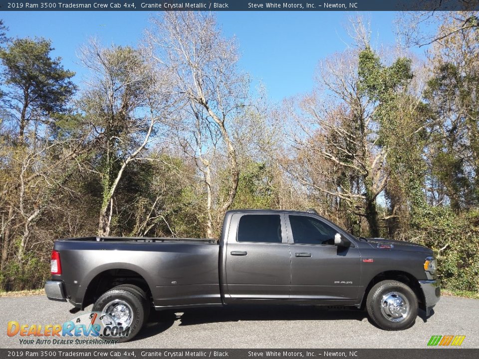 2019 Ram 3500 Tradesman Crew Cab 4x4 Granite Crystal Metallic / Black Photo #5