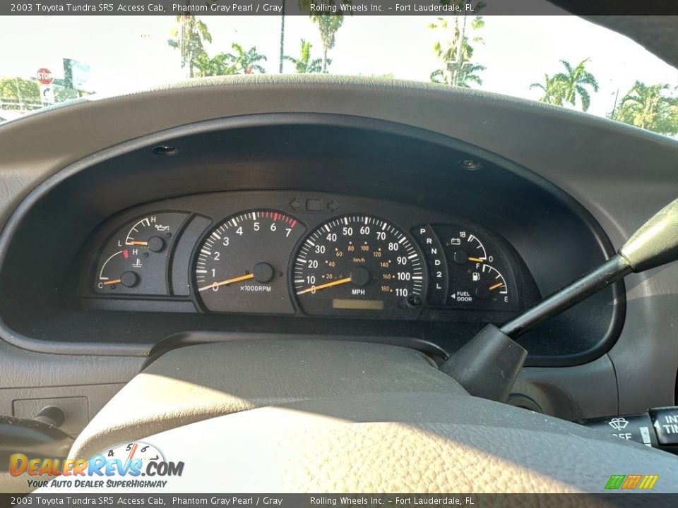 2003 Toyota Tundra SR5 Access Cab Phantom Gray Pearl / Gray Photo #26
