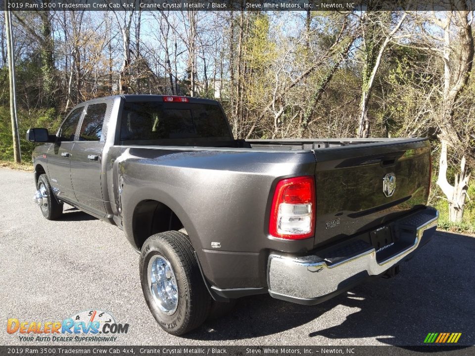 2019 Ram 3500 Tradesman Crew Cab 4x4 Granite Crystal Metallic / Black Photo #9