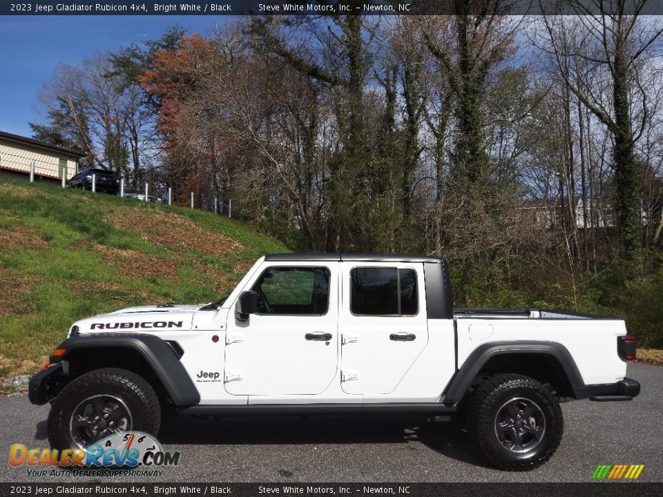 2023 Jeep Gladiator Rubicon 4x4 Bright White / Black Photo #1