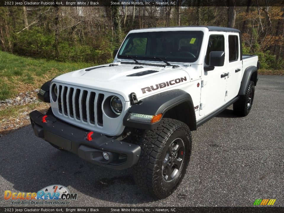 2023 Jeep Gladiator Rubicon 4x4 Bright White / Black Photo #2