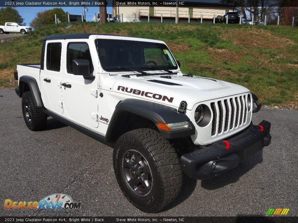 2023 Jeep Gladiator Rubicon 4x4 Bright White / Black Photo #4