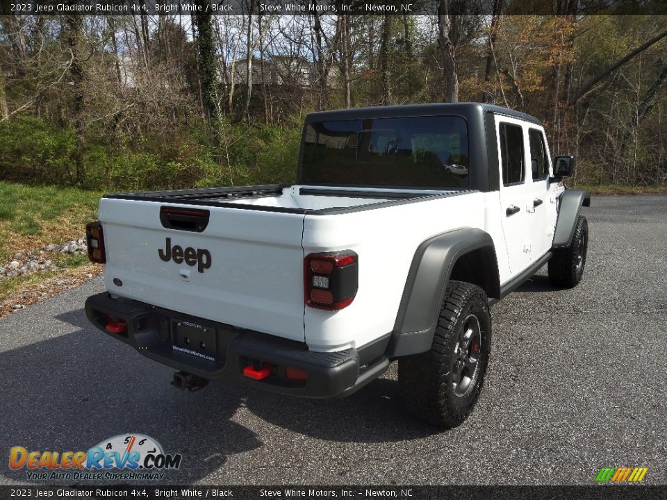 2023 Jeep Gladiator Rubicon 4x4 Bright White / Black Photo #6