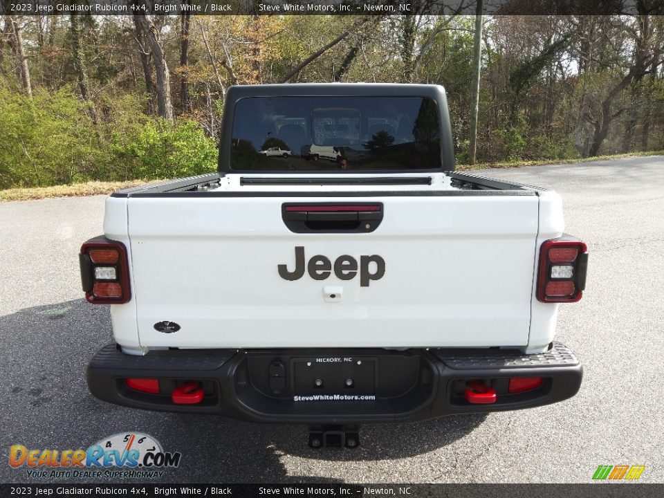 2023 Jeep Gladiator Rubicon 4x4 Bright White / Black Photo #7