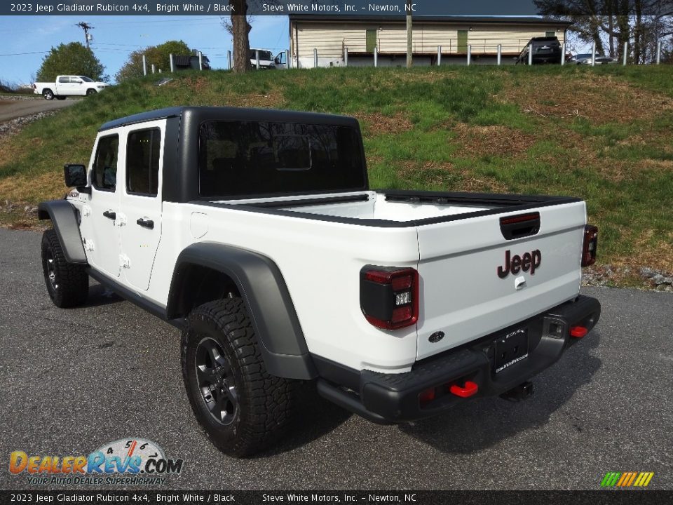 2023 Jeep Gladiator Rubicon 4x4 Bright White / Black Photo #9