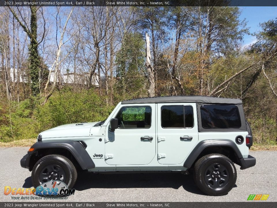 2023 Jeep Wrangler Unlimited Sport 4x4 Earl / Black Photo #1