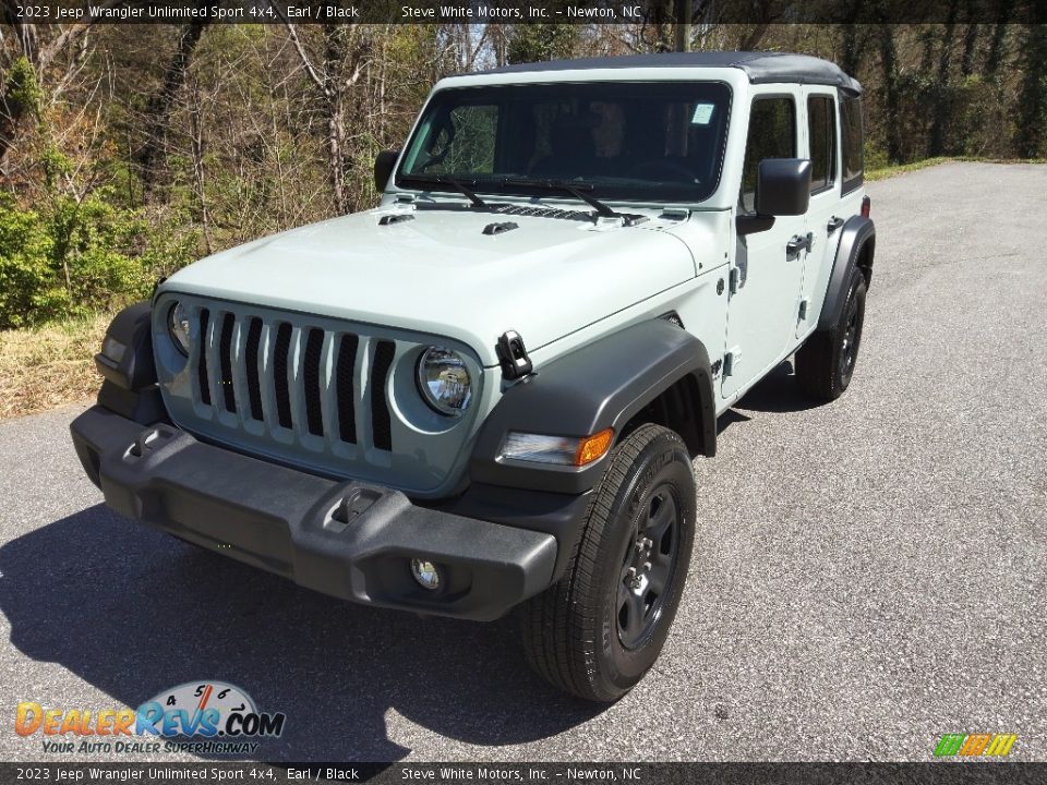 2023 Jeep Wrangler Unlimited Sport 4x4 Earl / Black Photo #2