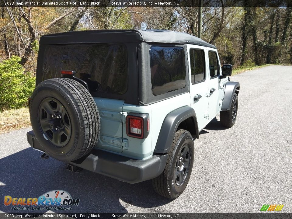 2023 Jeep Wrangler Unlimited Sport 4x4 Earl / Black Photo #6