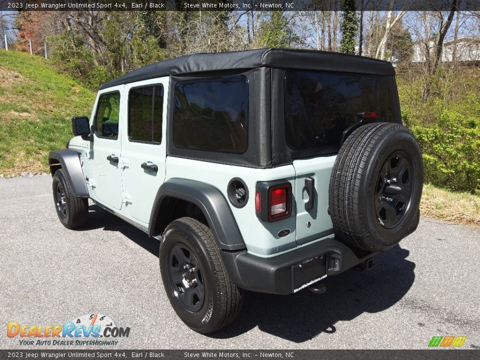 2023 Jeep Wrangler Unlimited Sport 4x4 Earl / Black Photo #8